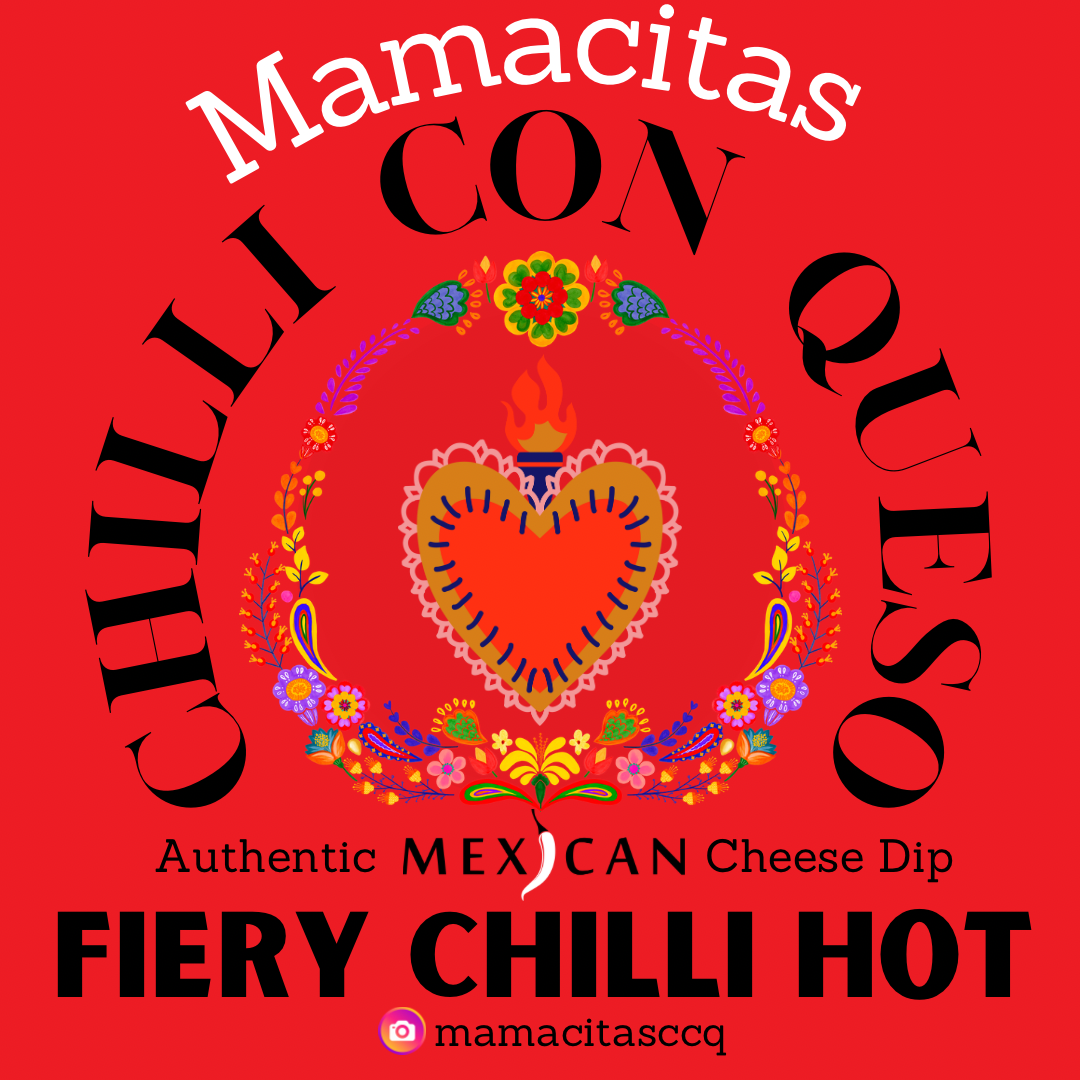 Fiery chilli hot Chilli Con Queso 500gm
